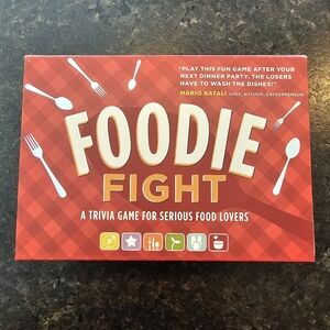 "Foodie Fight" food themed trivia game